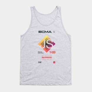 Retro Blank VHS JavaScript (ECMAScript) Tank Top